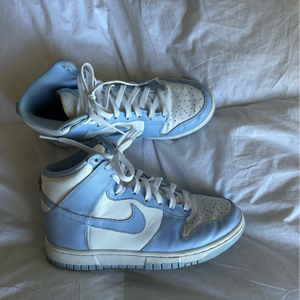 Women’s Blue Hightop Dunks
